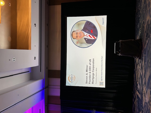 Recognition of US Mortgage founder and CEO Steven Milner