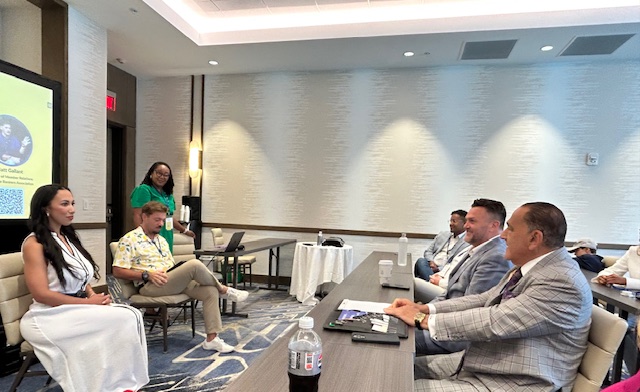 US Mortgage leaders participating in a NAMMBA roundtable conversation