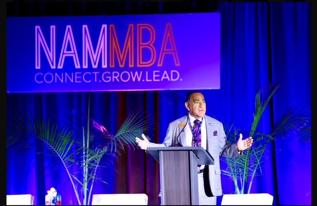 US Mortgage founder and CEO Steven Milner speaking at NAMMBA