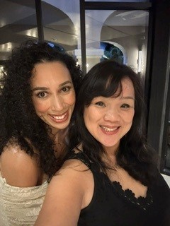 Friends sharing a joyful President’s Club evening