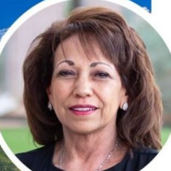Pam Gonzales smiling